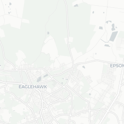 Map of pickleball courts in Eaglehawk