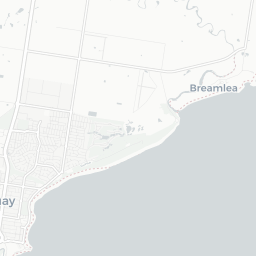 Map of pickleball courts in Torquay