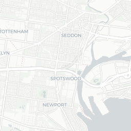 Map of pickleball courts in Kensington