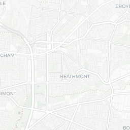 Map of pickleball courts in Bayswater