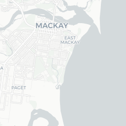 Map of pickleball courts in South Mackay