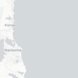 Map of pickleball courts in Narooma
