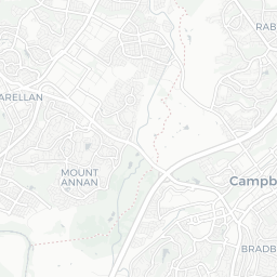 Map of pickleball courts in Campbelltown