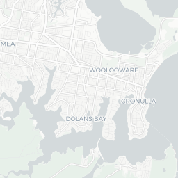 Map of pickleball courts in Taren Point