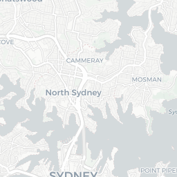 Map of pickleball courts in Mosman
