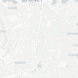 Map of pickleball courts in Waterloo