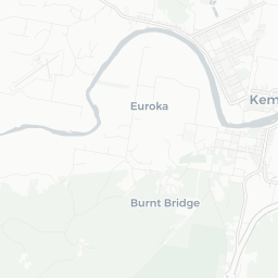 Map of pickleball courts in West Kempsey