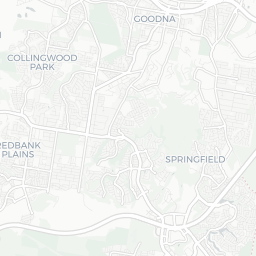 Map of pickleball courts in Redbank Plains