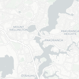 Map of pickleball courts in Auckland