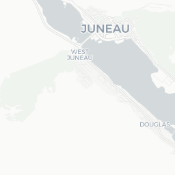 Map of pickleball courts in Juneau