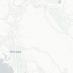 Map of pickleball courts in Arcata