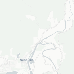 Map of pickleball courts in Nehalem