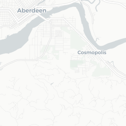 Map of pickleball courts in Cosmopolis