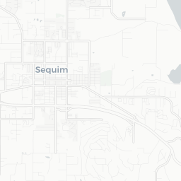 Map of pickleball courts in Sequim