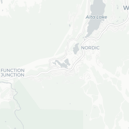 Map of pickleball courts in Whistler