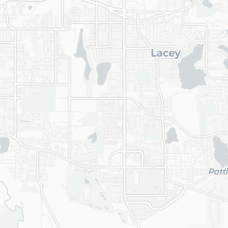 Map of pickleball courts in Lacey