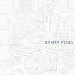 Map of pickleball courts in Santa Rosa