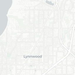 Map of pickleball courts in Lynnwood