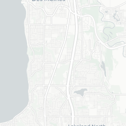Map of pickleball courts in Federal Way