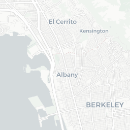 Map of pickleball courts in Berkeley