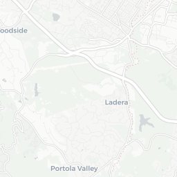 Map of pickleball courts in Menlo Park