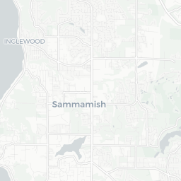 Map of pickleball courts in Sammamish