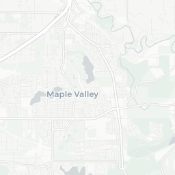 Map of pickleball courts in Maple Valley