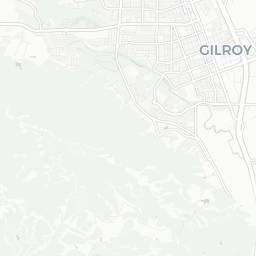 Map of pickleball courts in Gilroy