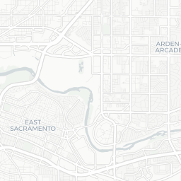Map of pickleball courts in Sacramento