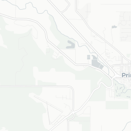 Map of pickleball courts in Prineville