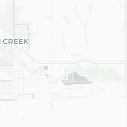 Map of pickleball courts in Dawson Creek