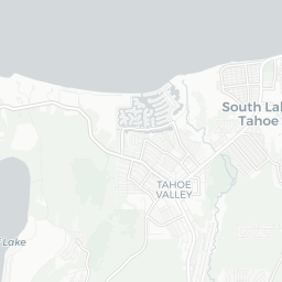 Map of pickleball courts in South Lake Tahoe