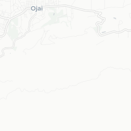 Map of pickleball courts in Ojai