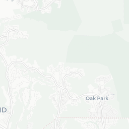 Map of pickleball courts in Oak Park