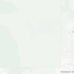 Map of pickleball courts in Hidden Hills