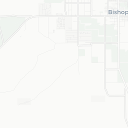 Map of pickleball courts in Bishop