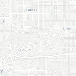 Map of pickleball courts in Los Angeles