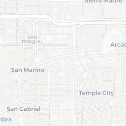 Map of pickleball courts in Arcadia