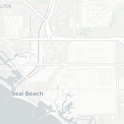 Map of pickleball courts in Seal Beach
