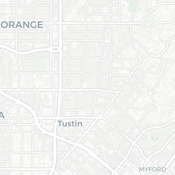 Map of pickleball courts in Tustin