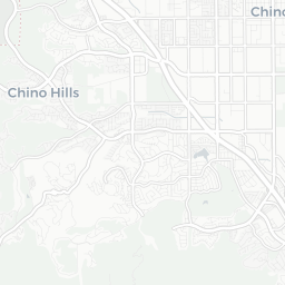 Map of pickleball courts in Chino Hills