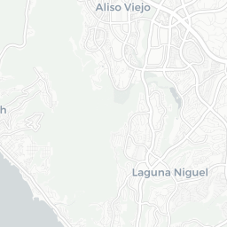 Map of pickleball courts in Laguna Niguel