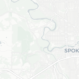 Map of pickleball courts in Spokane