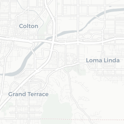 Map of pickleball courts in Loma Linda