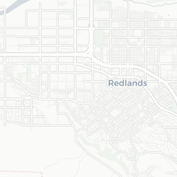 Map of pickleball courts in Redlands