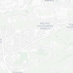 Map of pickleball courts in Rancho Santa Fe