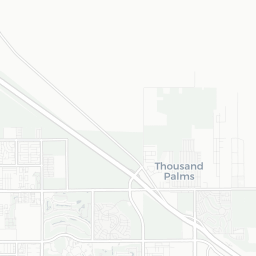 Map of pickleball courts in Rancho Mirage