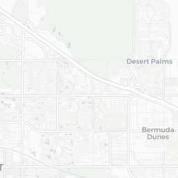 Map of pickleball courts in Palm Desert