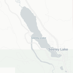 Map of pickleball courts in Seeley Lake