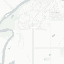 Map of pickleball courts in Fort Saskatchewan
